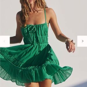 Free People Taking Sides Mini Dress